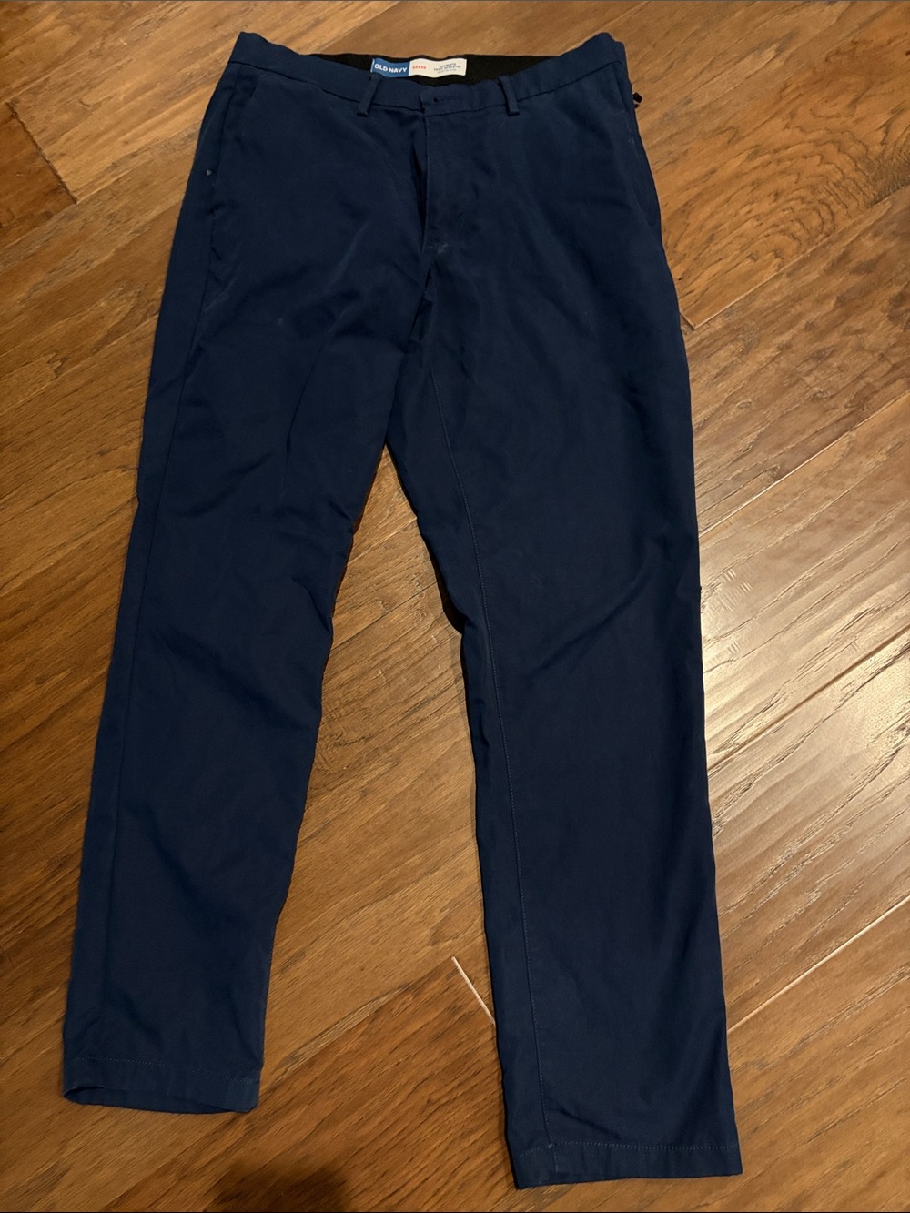 Nautica Slim Straight Navy Chino Pants